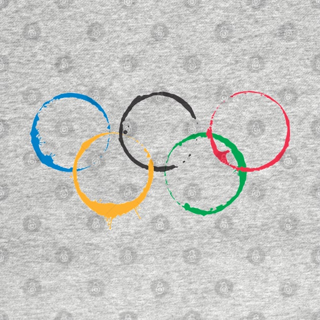 Olympic Games Coffee Rings by Maison de Kitsch